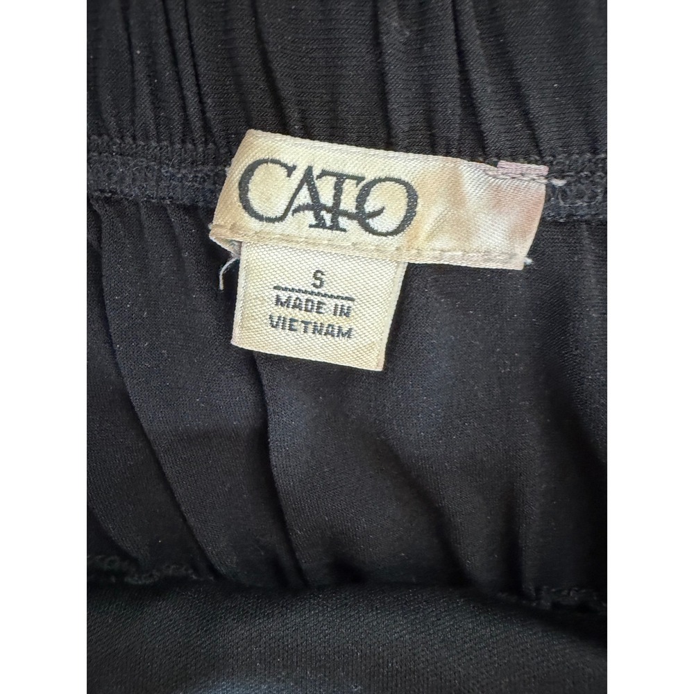 Cato Maxi Dress Women S Black‎ Beaded Bib Neckline Boho Sleeveless Jersey Gown - Picture 6 of 9